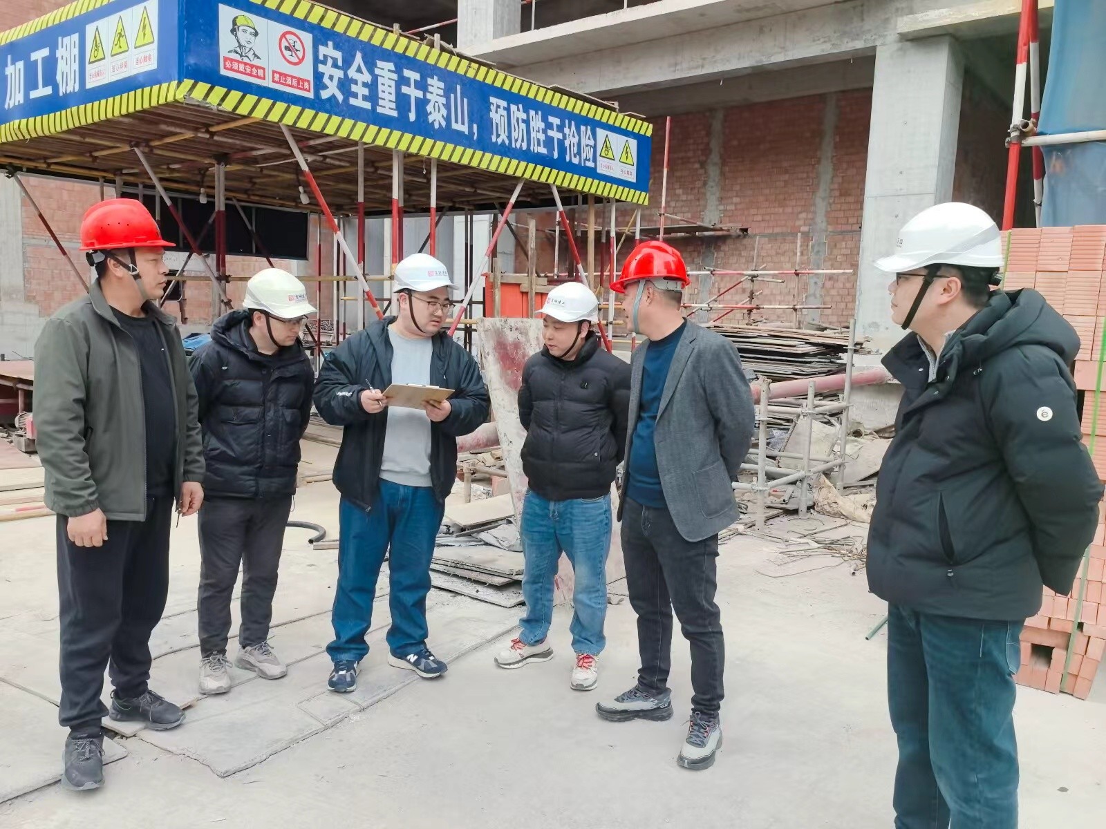 环安应急部组织春节后复工复产安全检查