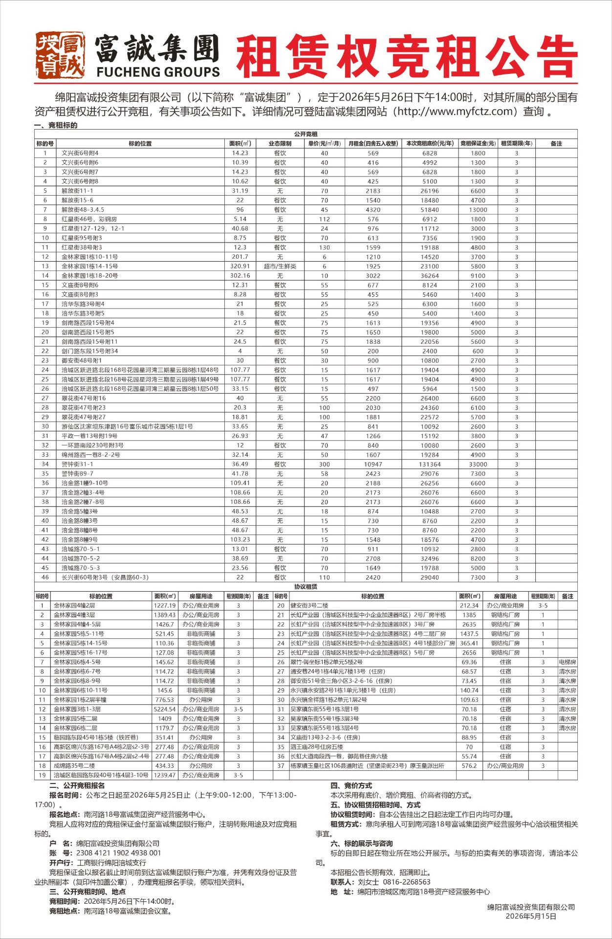 伟德国际1946源于英国集团 租赁权竞租公告